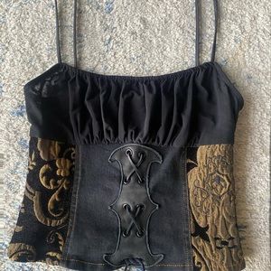 Vintage Corset Top